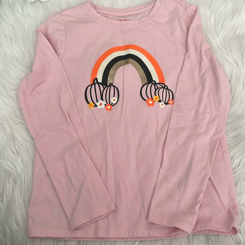 Cat and Jack girls long sleeve Halloween tee / medium